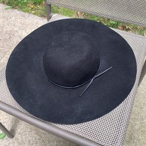 H&M black fedora L